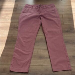 J. Crew Pink Straight Leg Pants